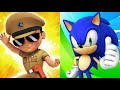 Little Singham VS Sonic Dash Gameplay Android,iOS New Update