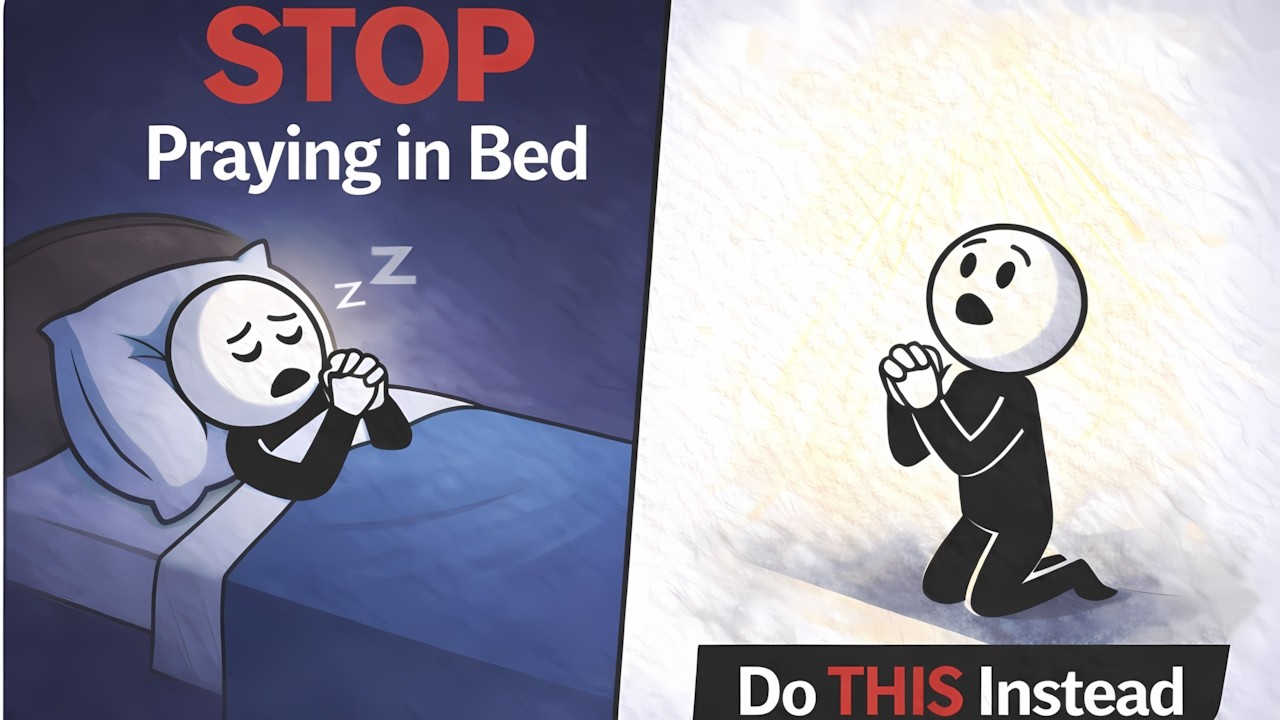 Praying In Bed? Watch this NOW! Before it's too LATE | Do This Instead
