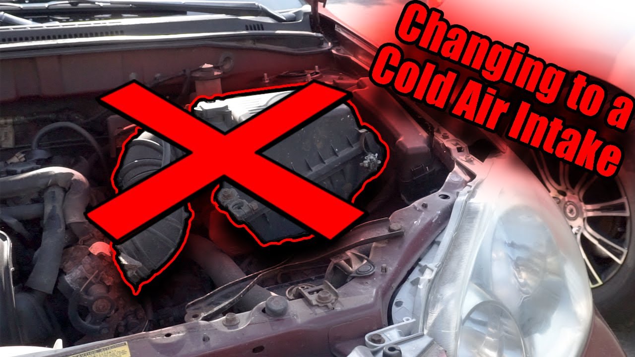 Part 1: Installing a Cold Air Intake into my Corolla - YouTube