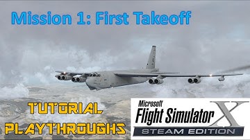 FSX Tutorials #1 - First Takeoff