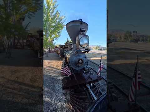 Steam Locomotive Double Header View, Nevada State Railroad Museum Steam Trains