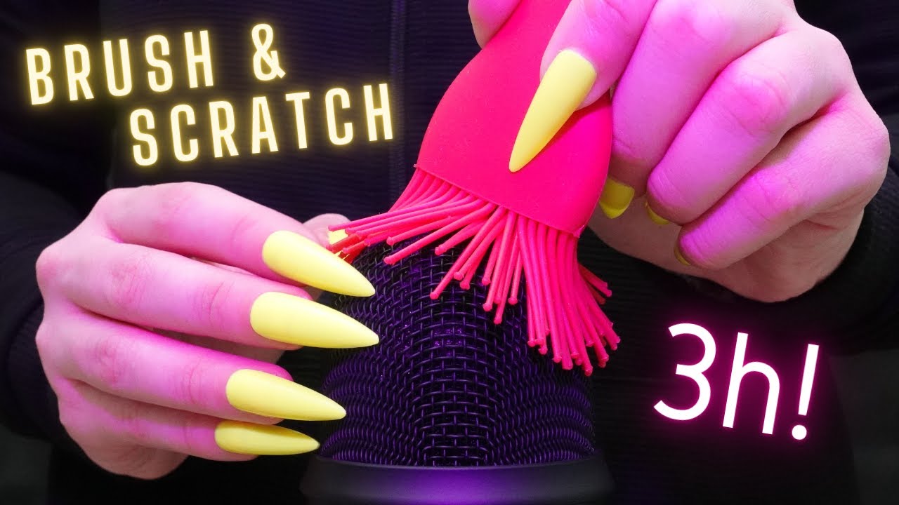 Asmr Intense Mic Scratching , Brushing & Massage | Asmr No Talking for ...