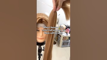 what do you do with excess wig hair?? #cosplay #wigs #wigstyling