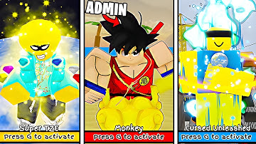 I Tested SECRET ADMIN MOVESETS in Jujutsu Shenanigans