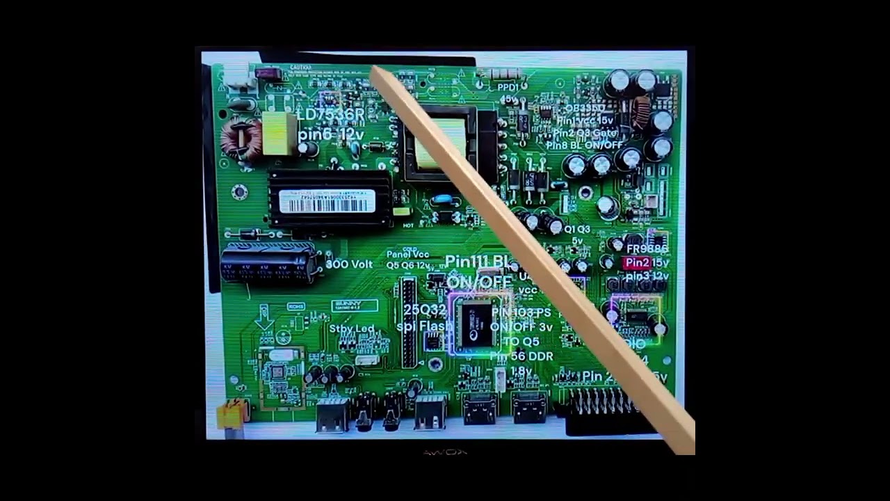 Sunny Axen 12at057 anakart arızaları çalışma voltajları