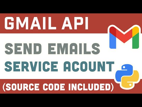 Send An Email With Gmail Using Service Account In Python (Gmail API)