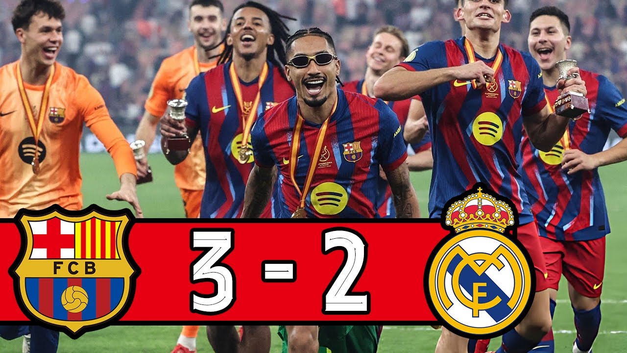 El Clásico Chaos to Confidence | 5 Headlines from Barcelona's Trophy Win
