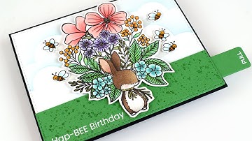Hap-BEE Birthday Card | Creating an Interactive Slider Card