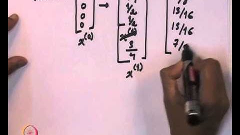 Mod-01 Lec-29 Gauss-Seidel Method
