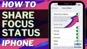 iOS 17: How to Share Focus Status on iPhone