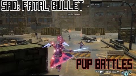 SWORD ART ONLINE: FATAL BULLET - ONLINE PVP BATTLES (I SMOKED THE COMPETITION!)