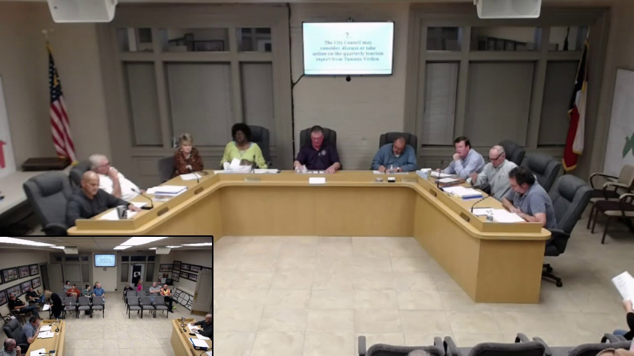 Ballinger City Council Meeting November 5, 2018 YouTube