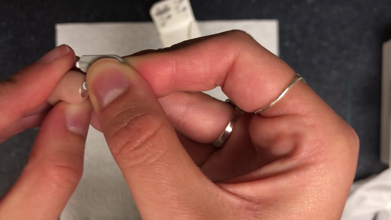 OTICON Changing Wax Traps on Custom Hearing Aids YouTube