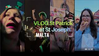 Mini Vlog Malte - St Patrick's day et Saint Joseph - Léonie in Malta
