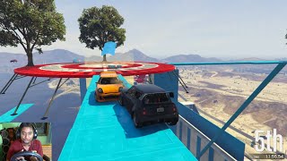 Only 0.1% Bad Boys Can Complete This IMPOSSIBLE Car Parkour in GTA 5!