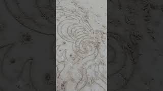 Art Sand @Santiago Beach #shorts #2023 #camotes #camotesisland #sandart