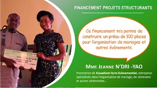 Projets Structurants Témoignage De Bénéficiaires De La Plateforme De Financement