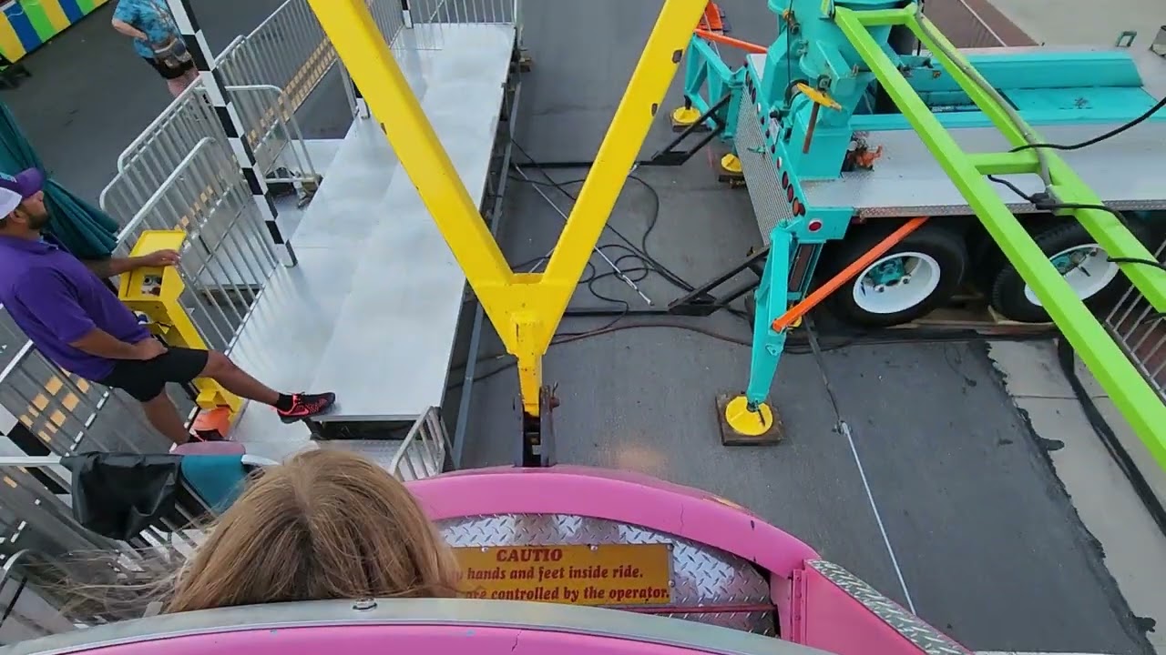 Funtime Carnival - Rock N Roll - On Ride POV -  4K