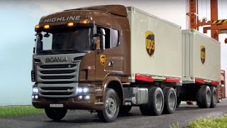 BRUDER Trucks UPS Container | FUN STORY | Jack City Affairs