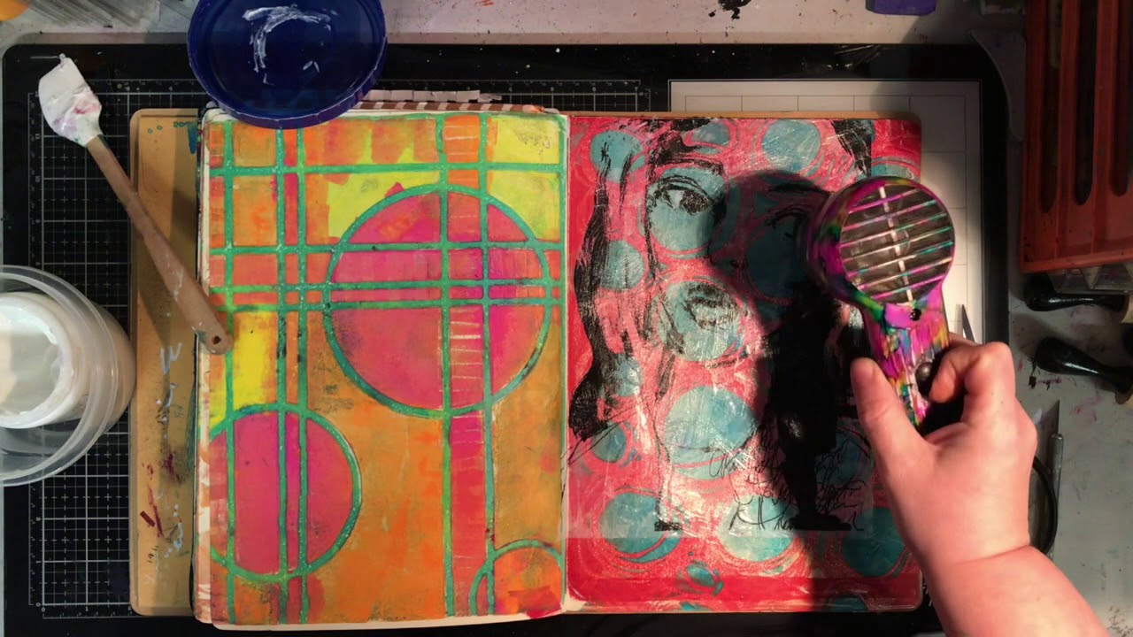 Гелевая печать в вашем художественном журнале