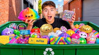 FOUND IN A TRASH CAN: ULTRA RARE VIRAL DUMPLINGS AND SQUISHIES! 😱 screenshot 5