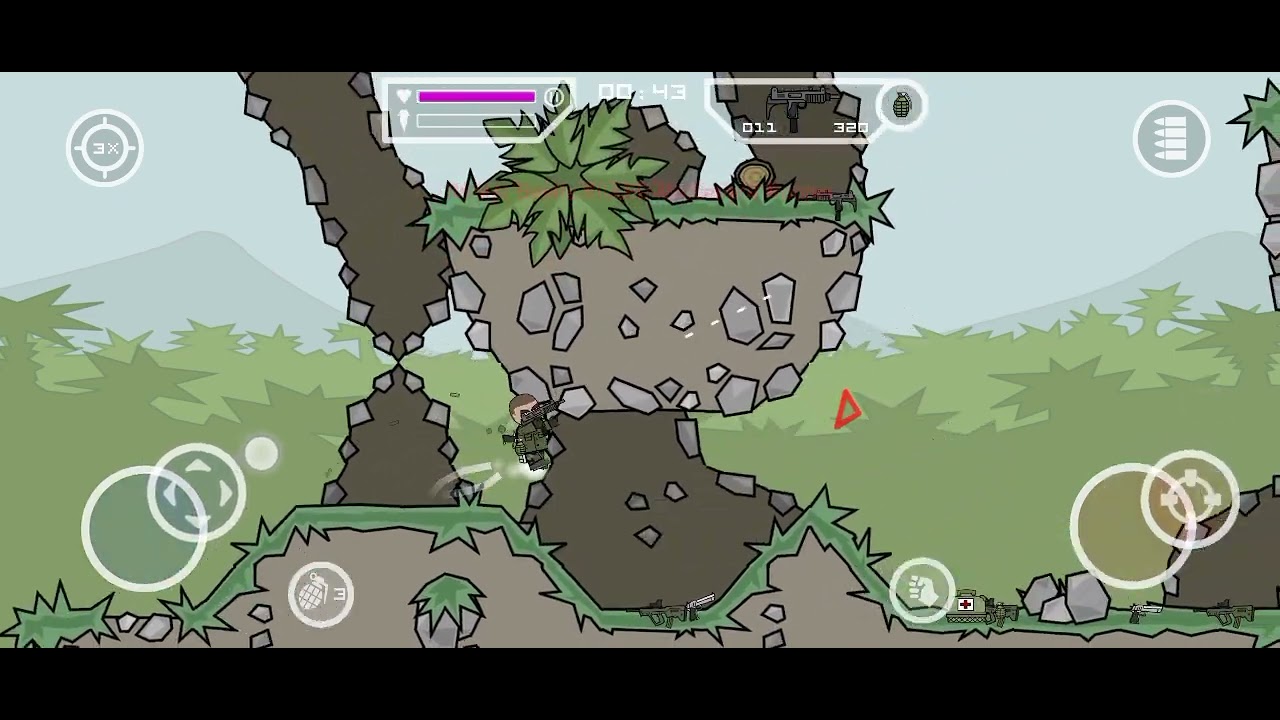 Mini Militia level 1 | Mini Militia | Android game