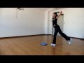 トライ体幹理論　あかり　スピンボード使用　シットスピン練習　2011 12 24