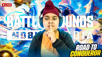 RANK PUSH UPDATE 4.1 GAMEPLAY ! #conqueror #shortsfeed #shortlive #bgmi #pubgmobile #live