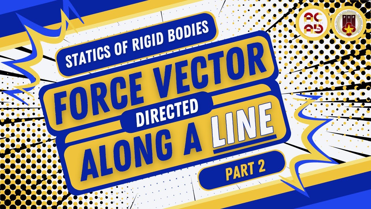 Force Vector Directed Along a Line Part 2 of 2 - YouTube