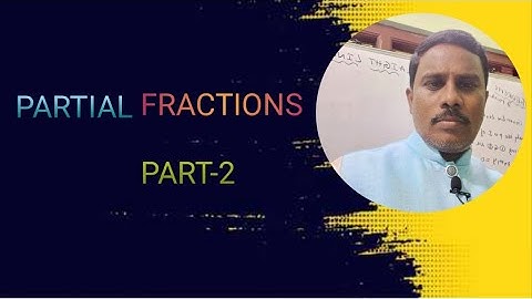 inter maths-2A partial fractions #part-2(4marks) important questions