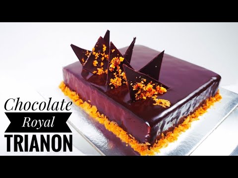 Chocolate Royal Trianon Chocolate Mousse Cake Royal Au Chocolat Bake And Toss Youtube