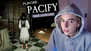 first time playing a SCARY GAME (PACIFY)