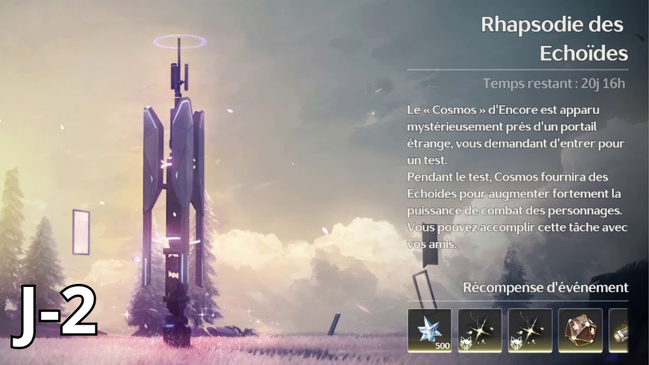Event Wuthering Waves - Rhapsodie des Echoïdes Jour 2