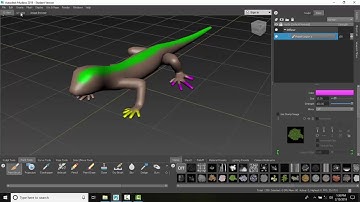 Mudbox 07 14 View Painted Images with UVs
