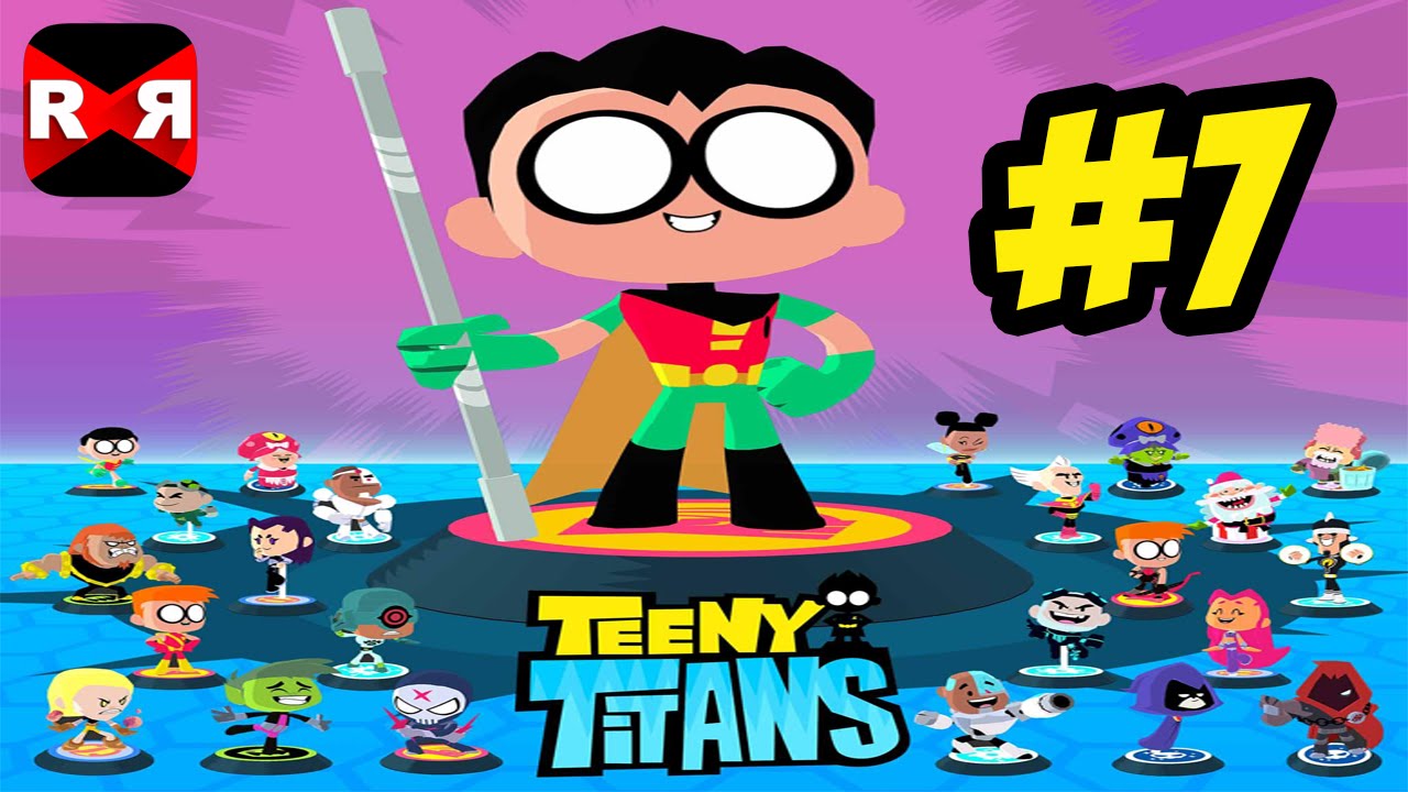 Teeny Titans (by Cartoon Network) - iOS / Android - Walkthrough Gameplay Part 7