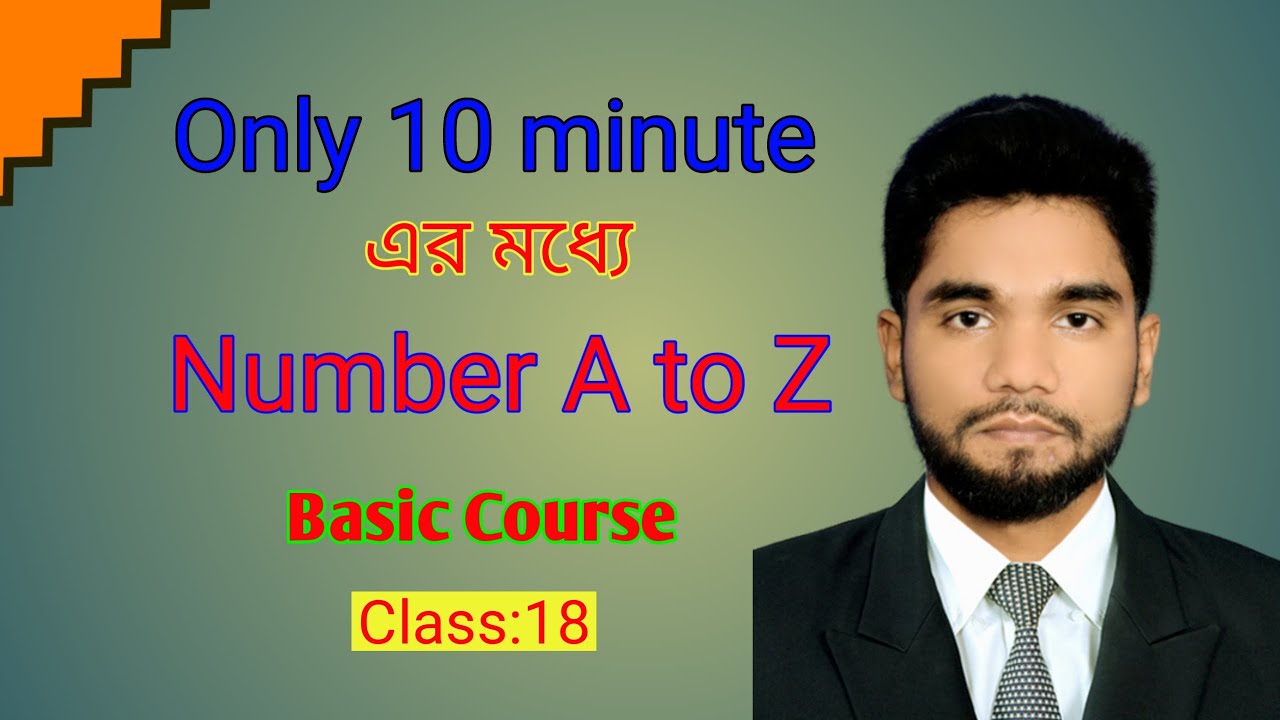 Number |  kinds of number |  Types of number |  job preparation |  