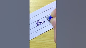 “Balu” Beautiful name in Cursive writing | Handwriting | Calligraphy | with Gel pen | by i Write