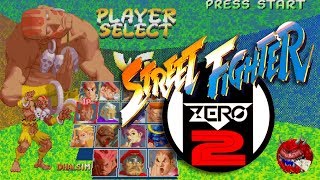 Dhalsim playthrough - Street Fighter Zero 2 (arcade)