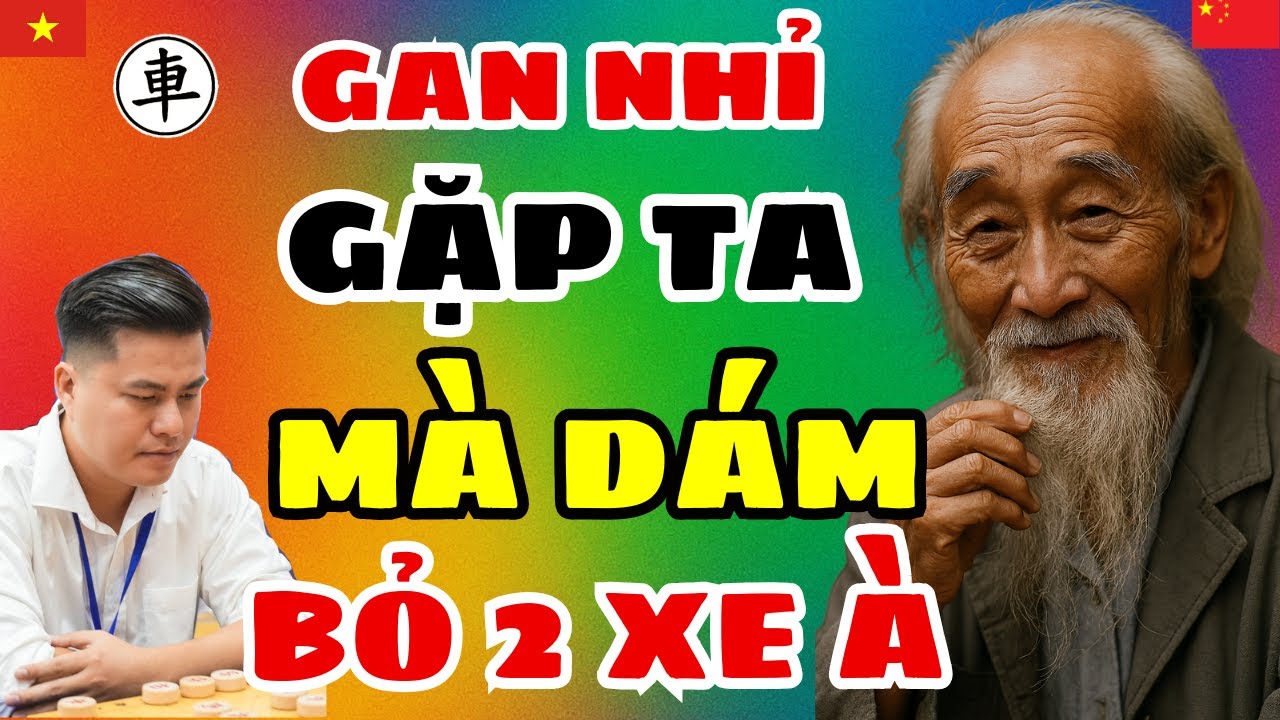 [cờ tướng] LẠI LÝ HUYNH phế 2 xe đánh trận cờ hay nhất thế kỉ