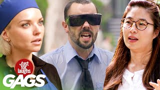 Best of Pretending To Be Blind Pranks Vol. 3 | Just For Laughs Compilation