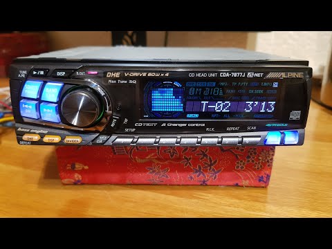 ALPINE CDA-7877J ヘッドユニット 取扱説明書ダウンロード｜ALPINE Japan
