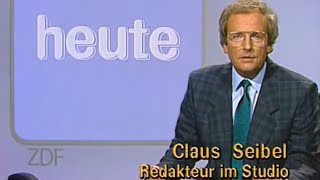 ZDF heute-Nachrichten zur Nuklearkatastrophe von Tschernobyl (29.04.1986)