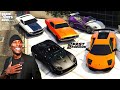 GTA 5 - Stealing Fast And Furious 'Roman Pearce'  Cars with Franklin! (Real Life Cars #65)