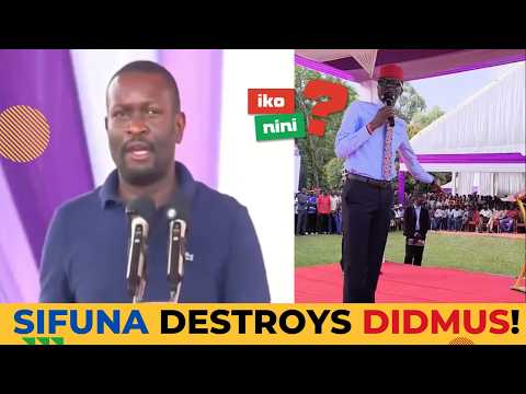 TOTAL DRAMA! Didmus Barasa WALKS OUT as Edwin Sifuna Exposes Government Failures!