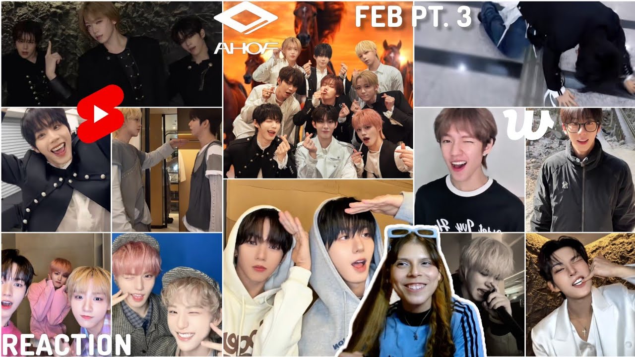 REACTION | AHOF YT Shorts + Weverse Updates FEB PT. 3
