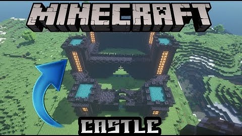 How to Build a Minecraft Castle from Start to Finish! - Medieval Castle Let