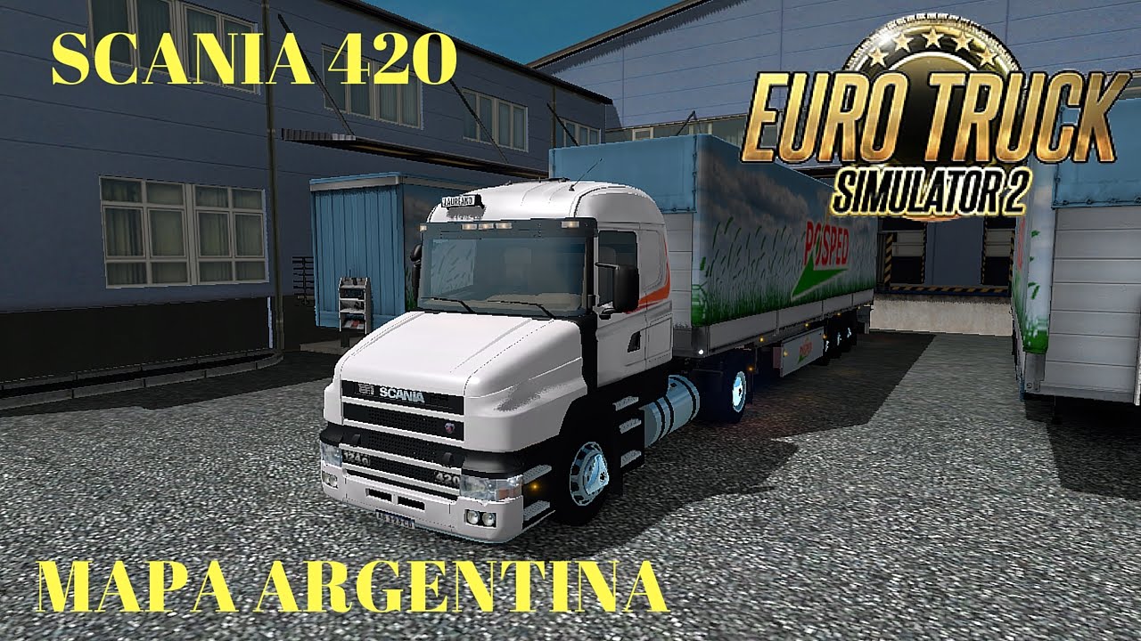 MAPA ARGENTINA EURO TRUCK SIMULATOR 2 YouTube