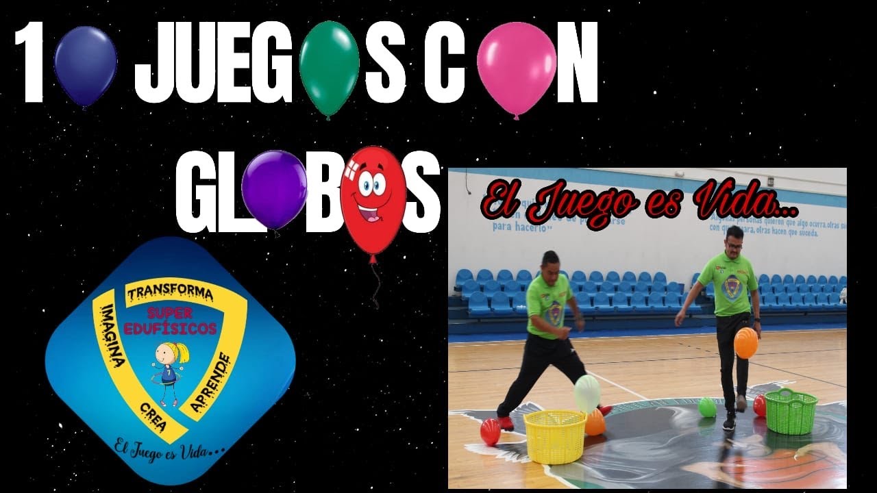 10 Juegos con Globos 🎈