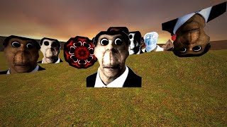 Obunga Team in HexMaze! | Nextbots Gmod