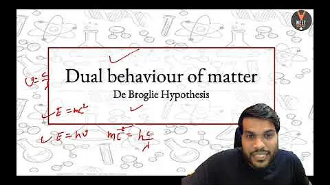 dual behavior of matter class 11 chemistry